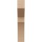 Ekena Millwork 5"W x 10"D x 30"H Thin Monterey Rough Cedar Woodgrain TimberThane Corbel, Primed Tan CORUR05X10X30MONRCPR - alternate 5